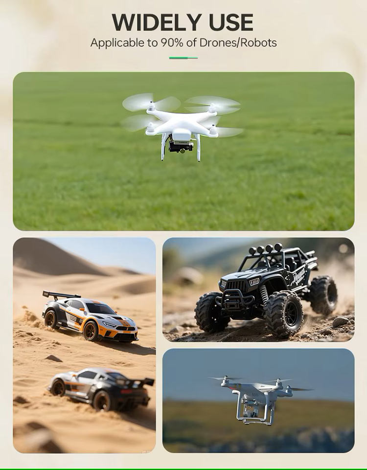 Nola funtzionatzen dute drone estatu solido litioko bateriek?