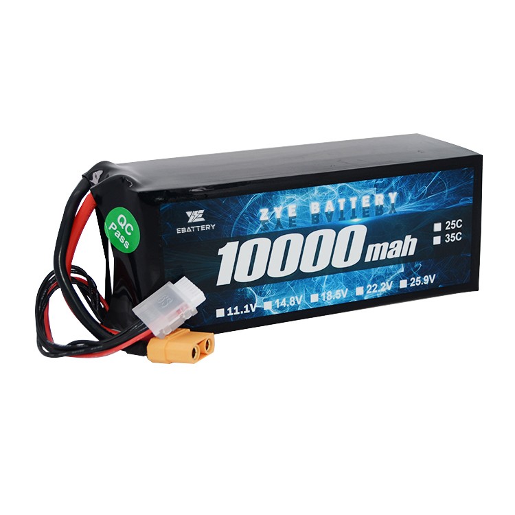 4S1P 14.8V Lipo bateria paketea