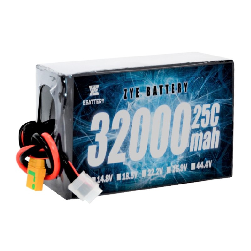 6S1P 22.2V 12S Lipo bateria paketea