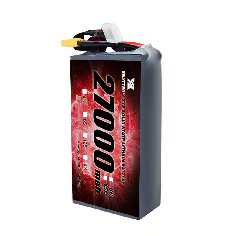 LI Energia handiko dentsitate egoera solidoa 27000mah bateria