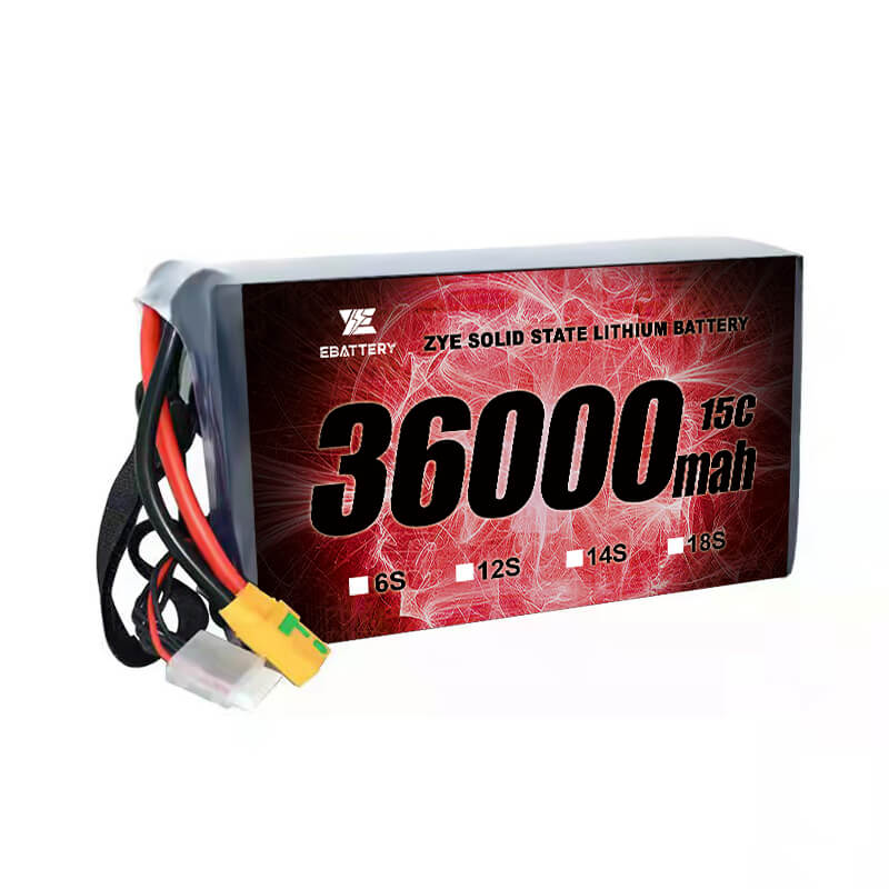 Li hv 36000mah 18s estatu solidoaren bateria