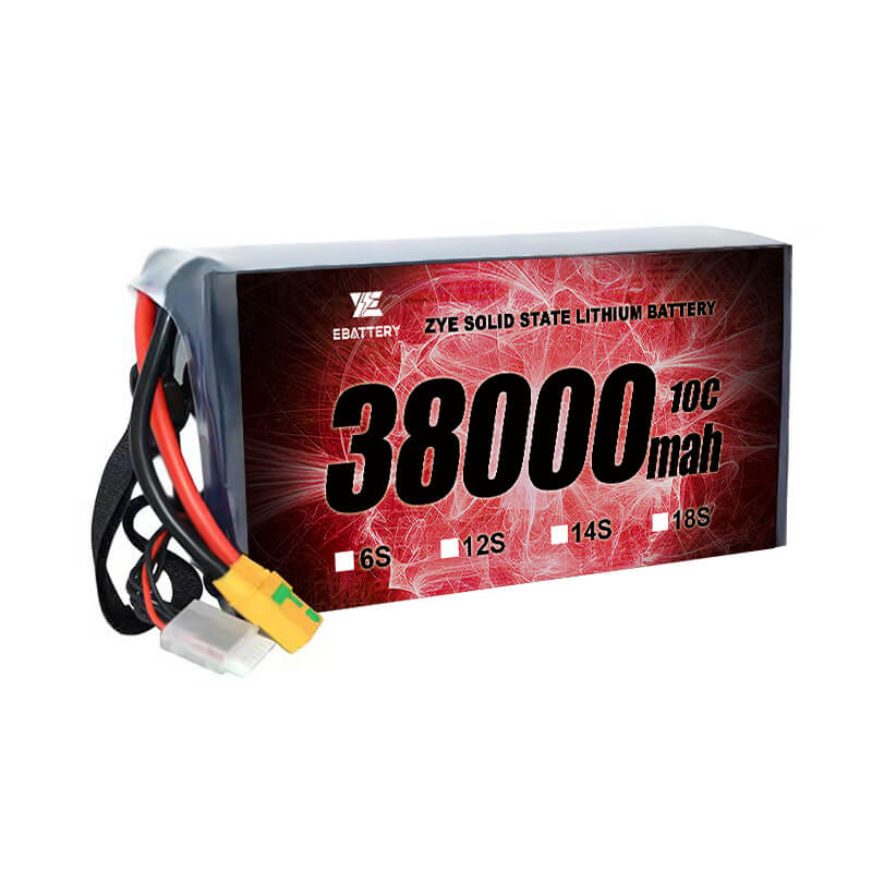 Li hv 38000mAh 12S estatu solidoaren bateria