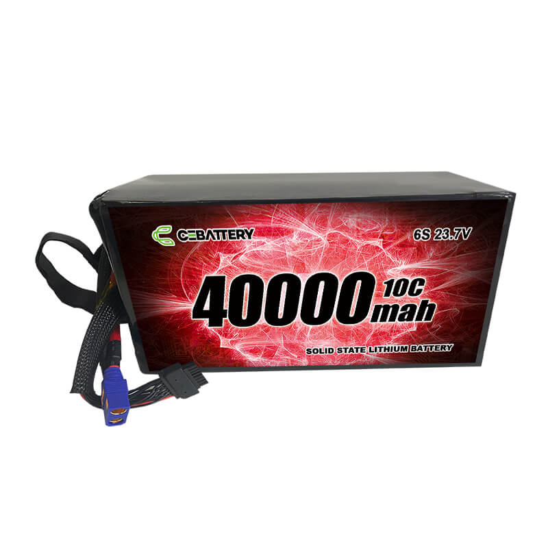 Li hv 40000mah 18s estatu solidoaren bateria