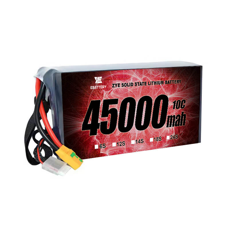 Li hv 45000mah 18s estatu solidoaren bateria