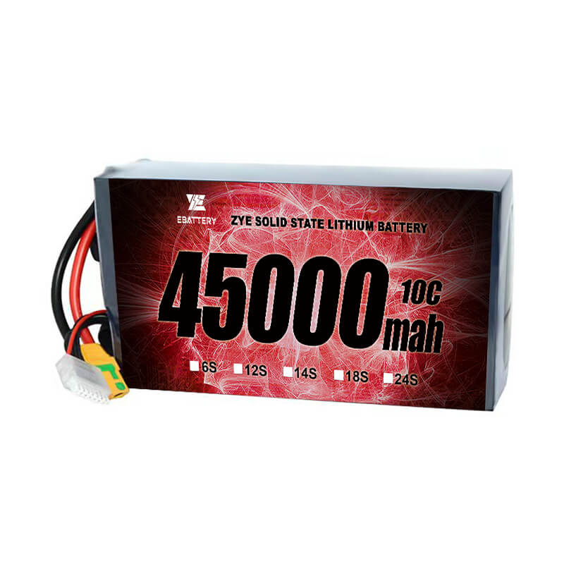 Li hv 45000mah 24s estatu solidoaren bateria