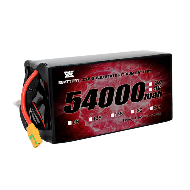 LI HV 54000mah 14S egoera solidoko bateria