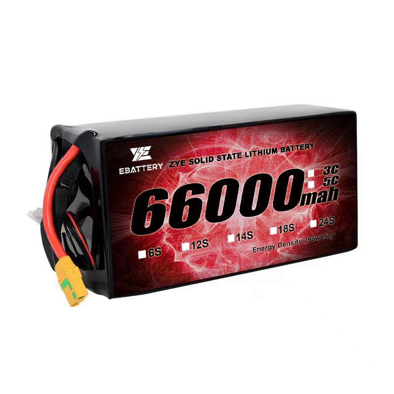 Estatuko bateria solidoa 66000mAh